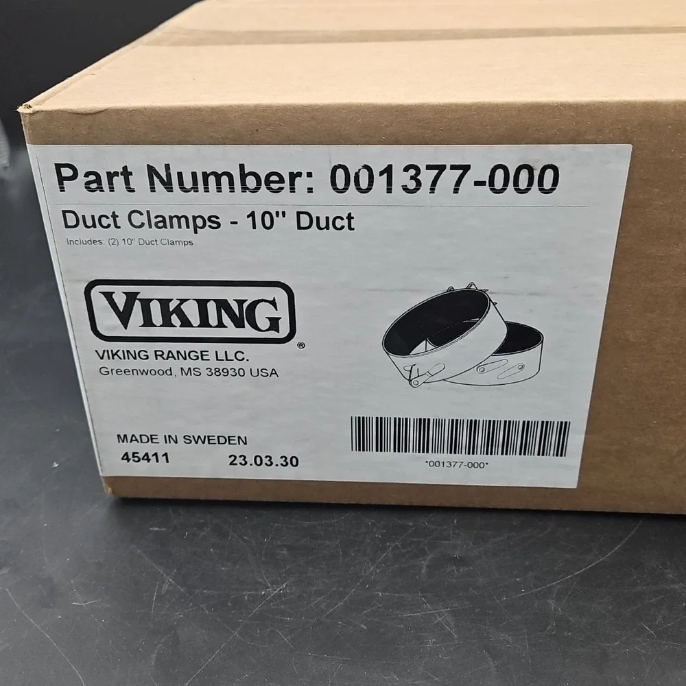 Viking Range Duct Clamps 10
